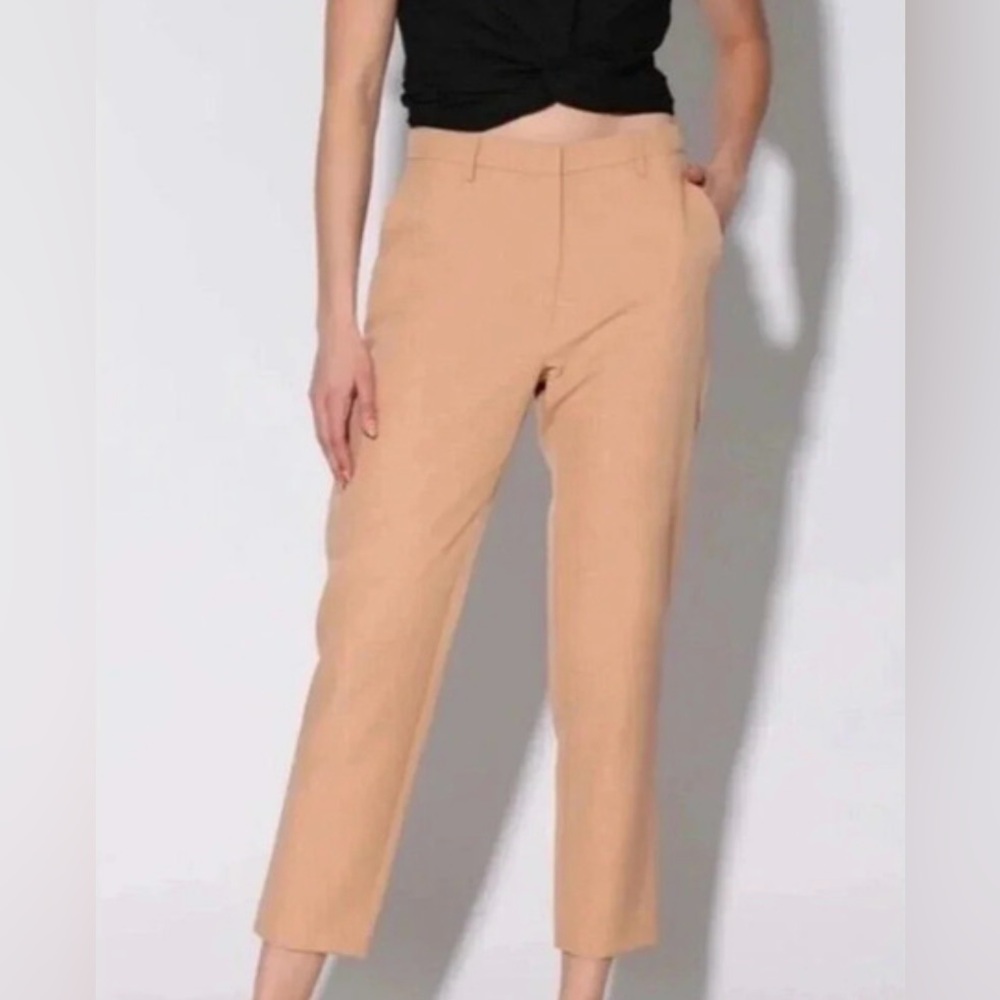 NWT Walter Baker | Women’s Tan Jack Pant Zipper/Button/Clasp Closure, Size 6